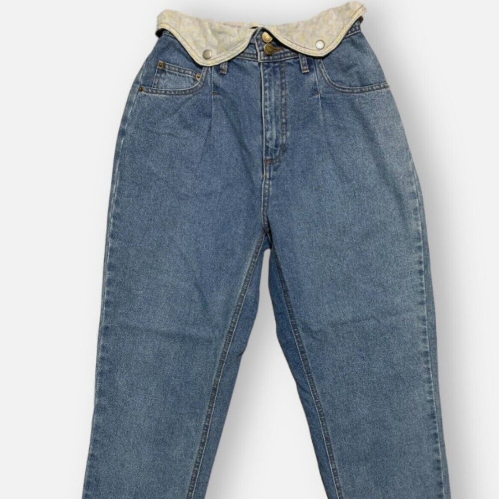 BDG Jeans with Floral Fold Over - Size 26